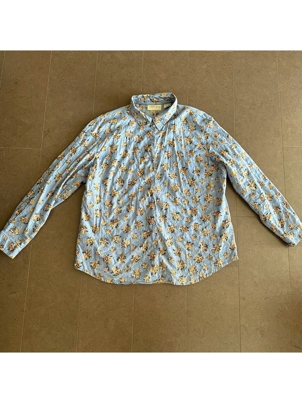 Lemon Grass blouse size XL